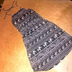 No Boundaries S halter dress